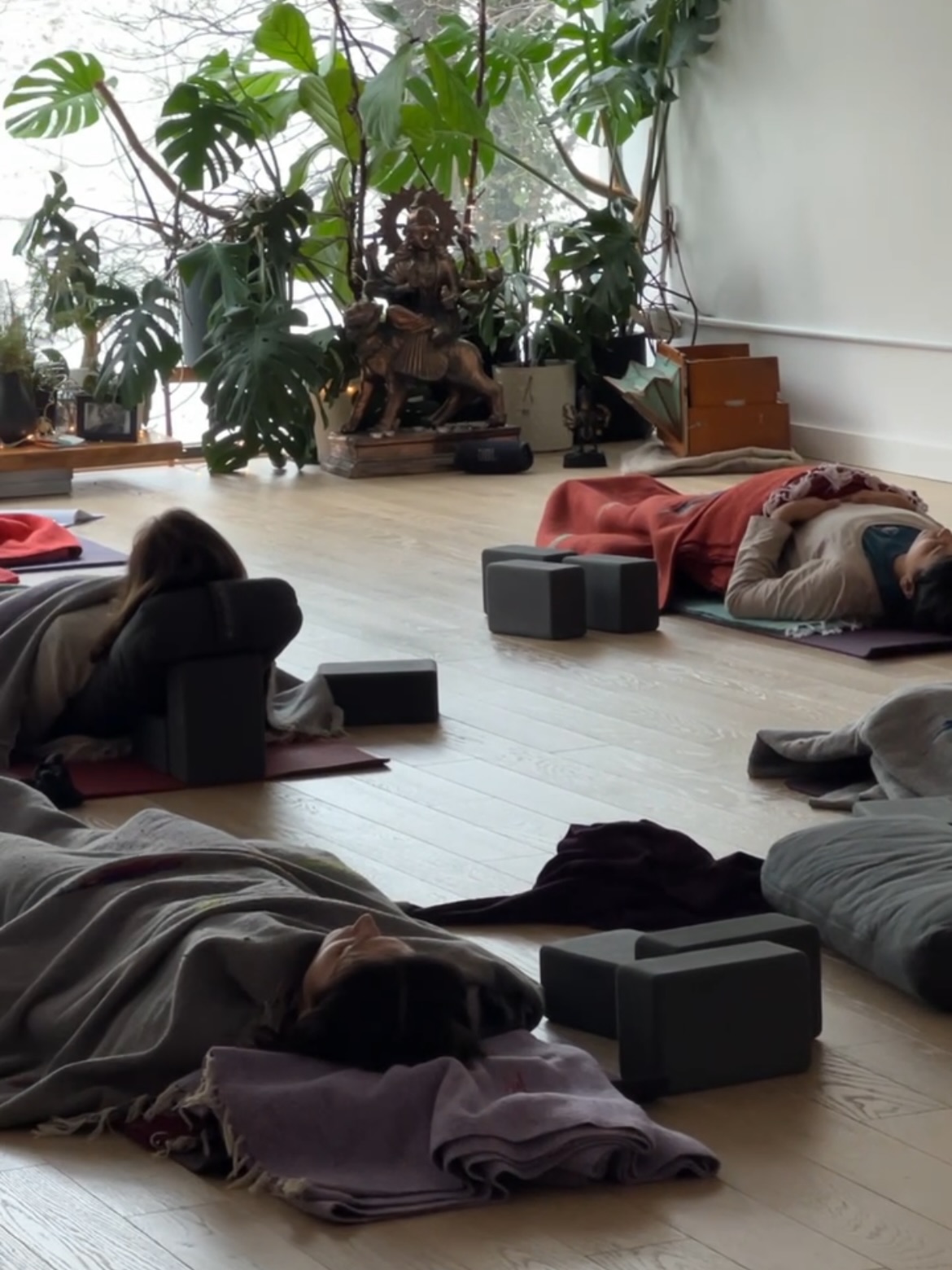 Do you know the significance of Savasana? ✨ Savasana is often referred to as “most important posture of the class”. The 